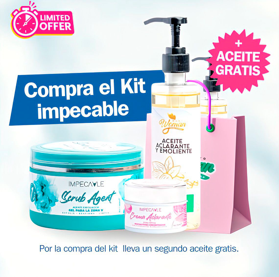 Set Impecable + Aceite Emoliente